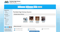 Desktop Screenshot of penfieldhighschool.org